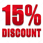 15% OFF