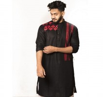 Cotton Print Panjabi